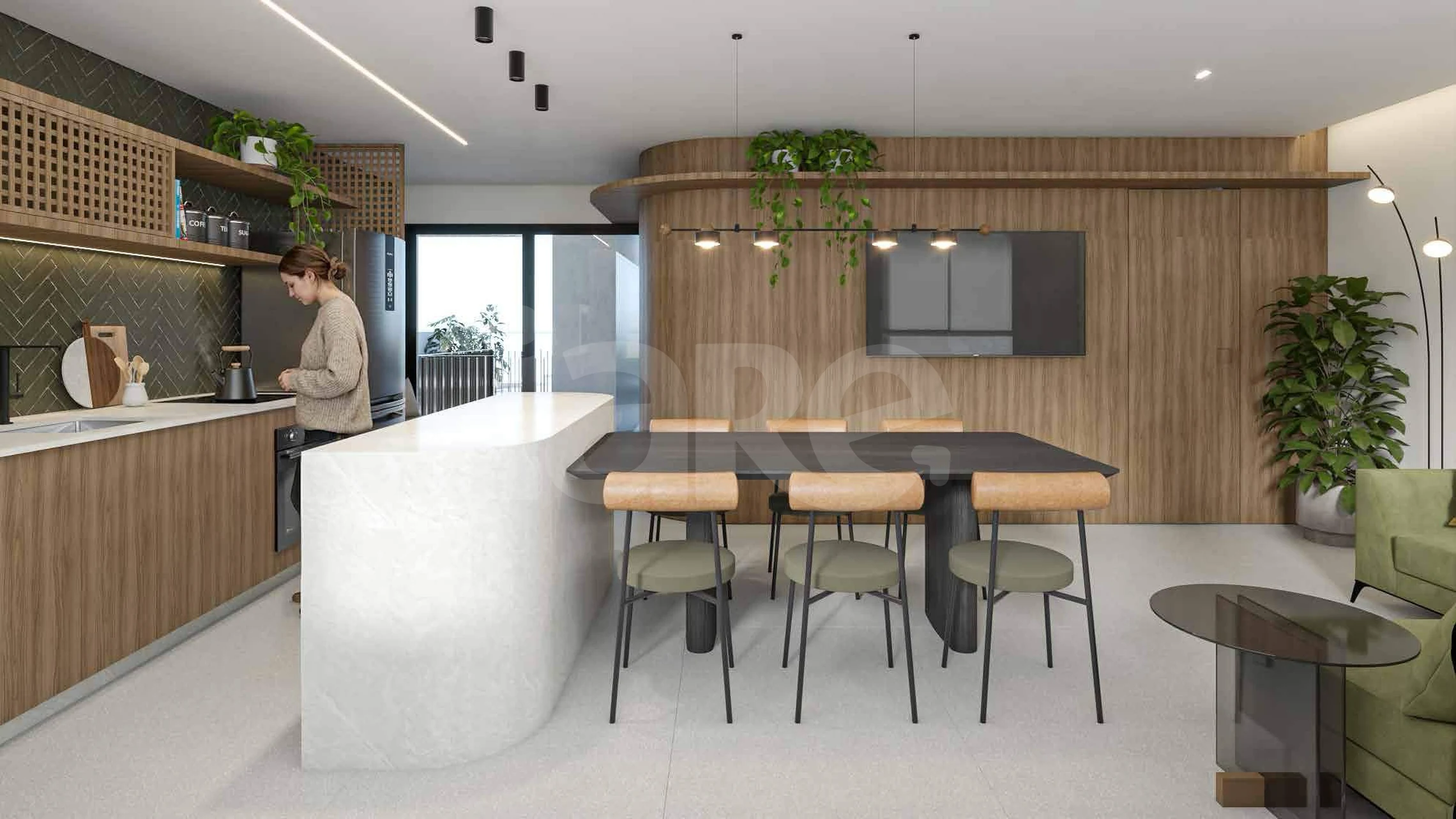 Quinta - Garden com 98,64 m², em Mercês — foto 2