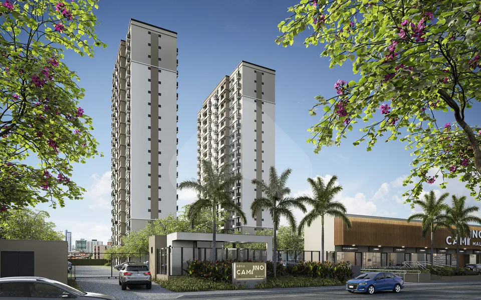 Pátio Camino - Apartamento com 43,53 m², em Iputinga — foto 2