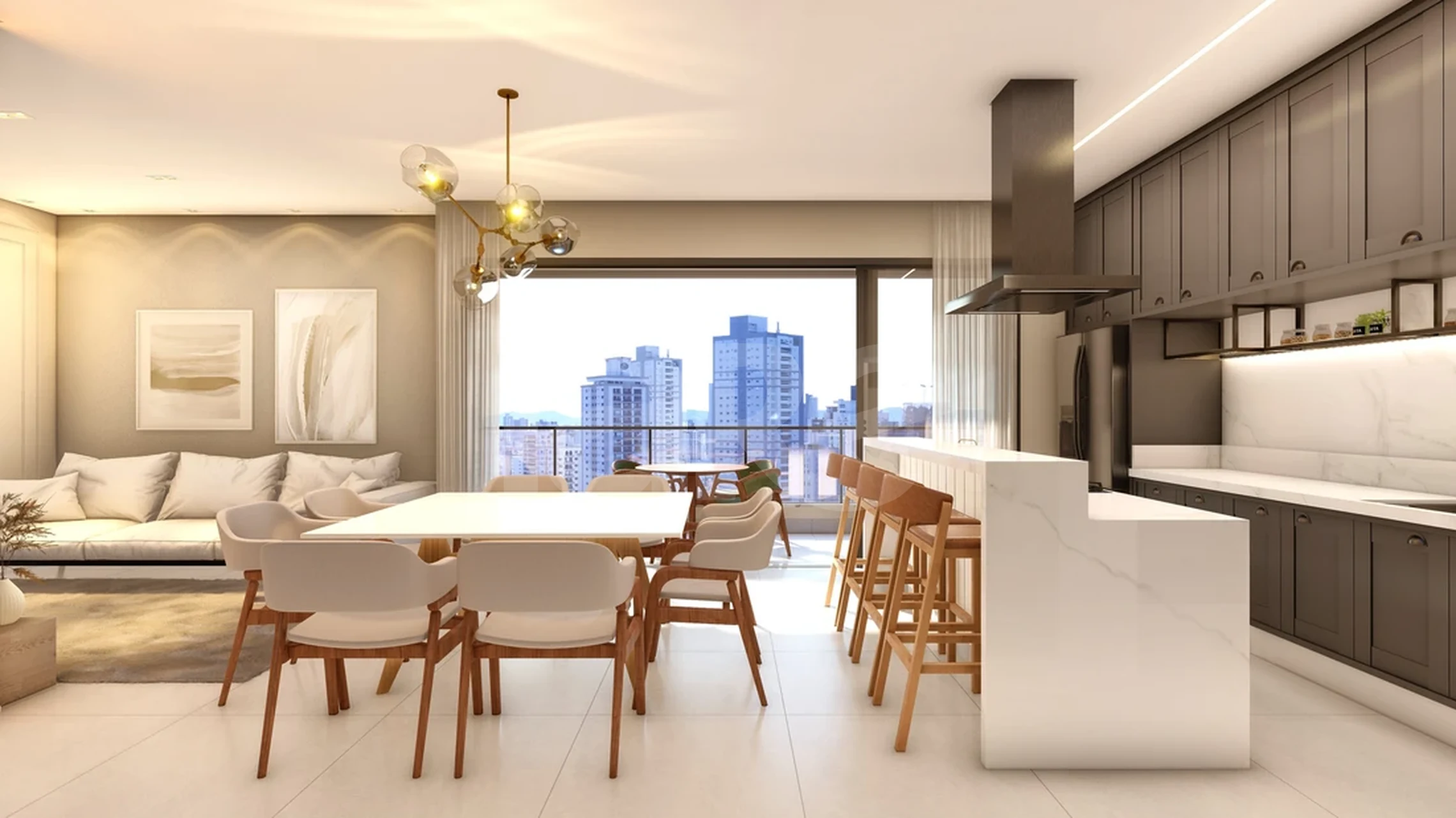 Sul Mare Residence - Apartamento com 136,13 m², em Fazenda — foto 3