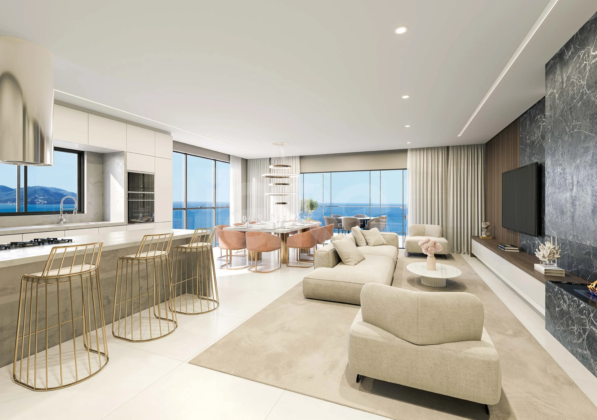Miraggio Del Mare - Apartamento com 150,52 m², em Castelo Branco — foto 2