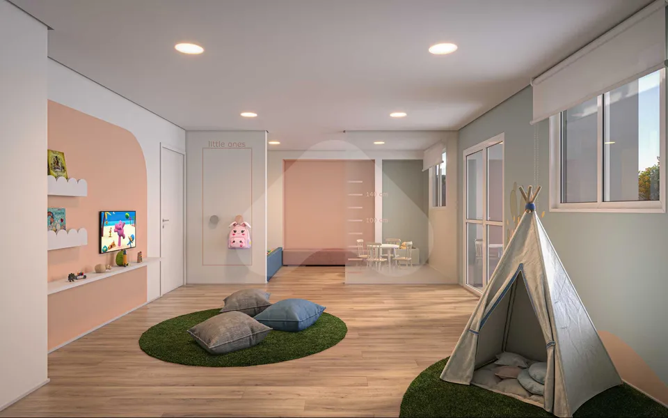 Vibra Parque Vila Sônia - Apartamento com 26,72 m², em Ferreira — foto 6