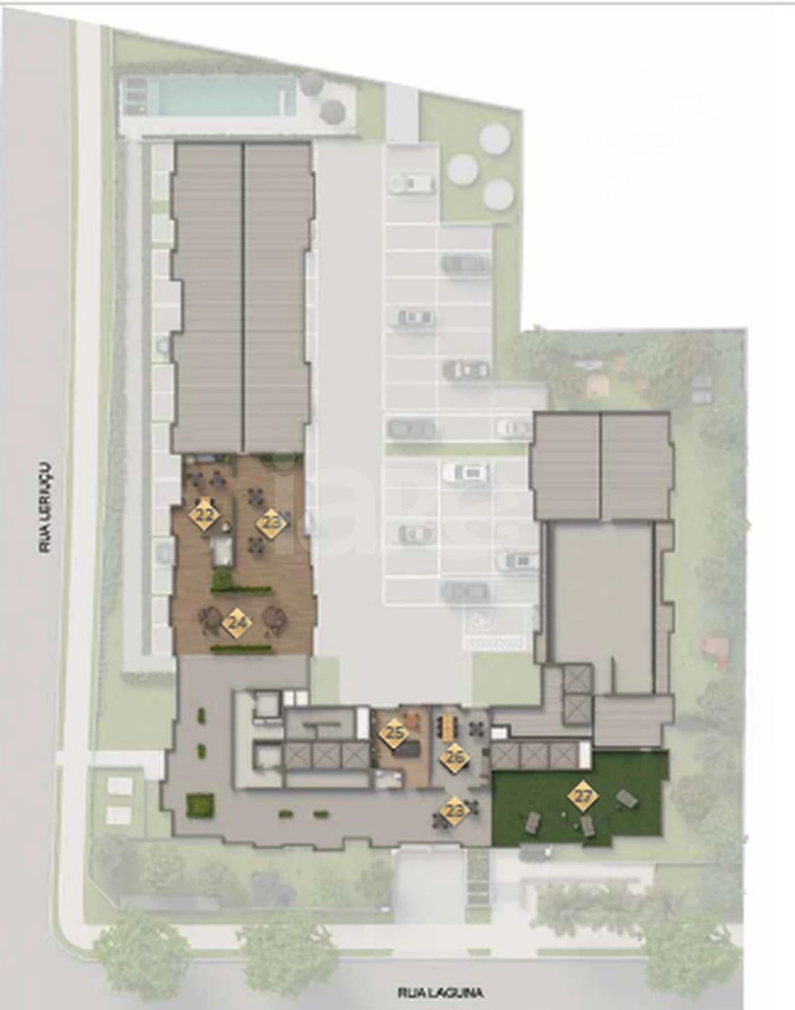 Planta — Pavimento rooftop