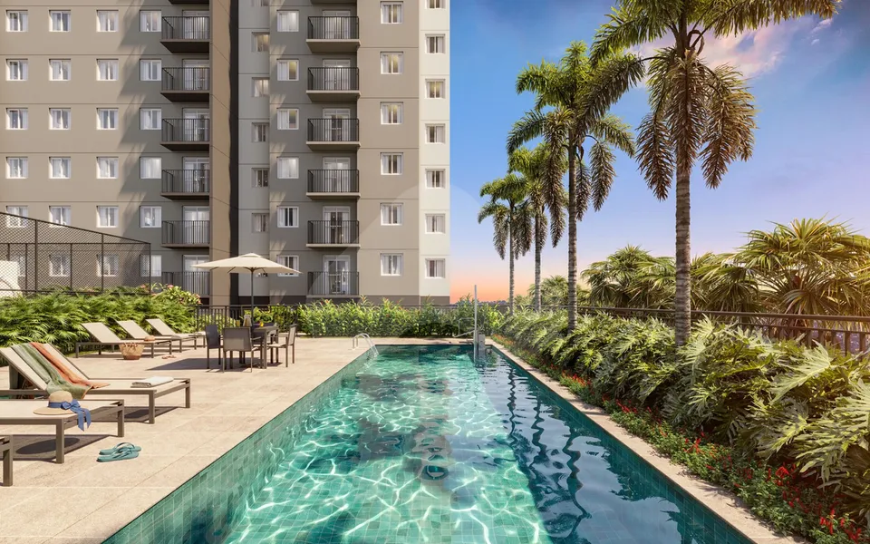 Ares do Horto Ipê Amarelo - Apartamento com 31,71 m², em Campo Limpo — foto 22