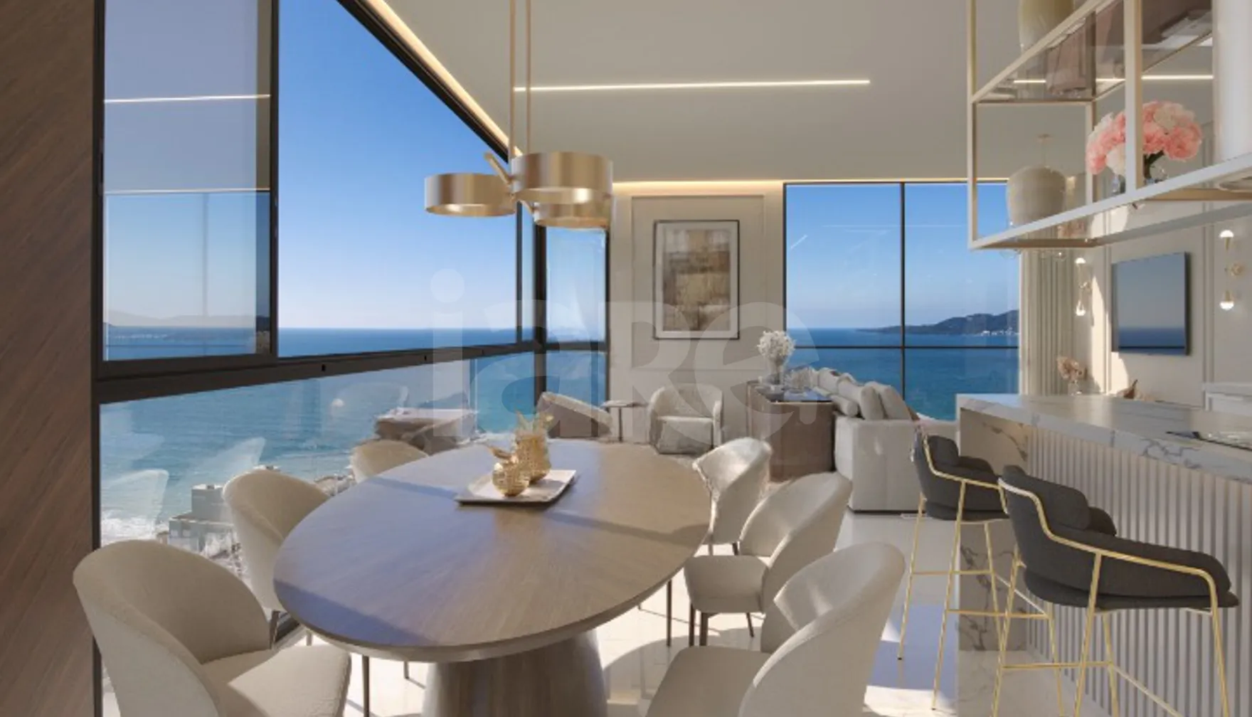 The Breeze - Apartamento com 155 m², em Meia Praia — foto 2