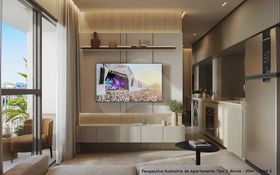 Today Chácara Santo Antônio - Apartamento com 29,55 m², em Chácara Santo Antônio — foto 3