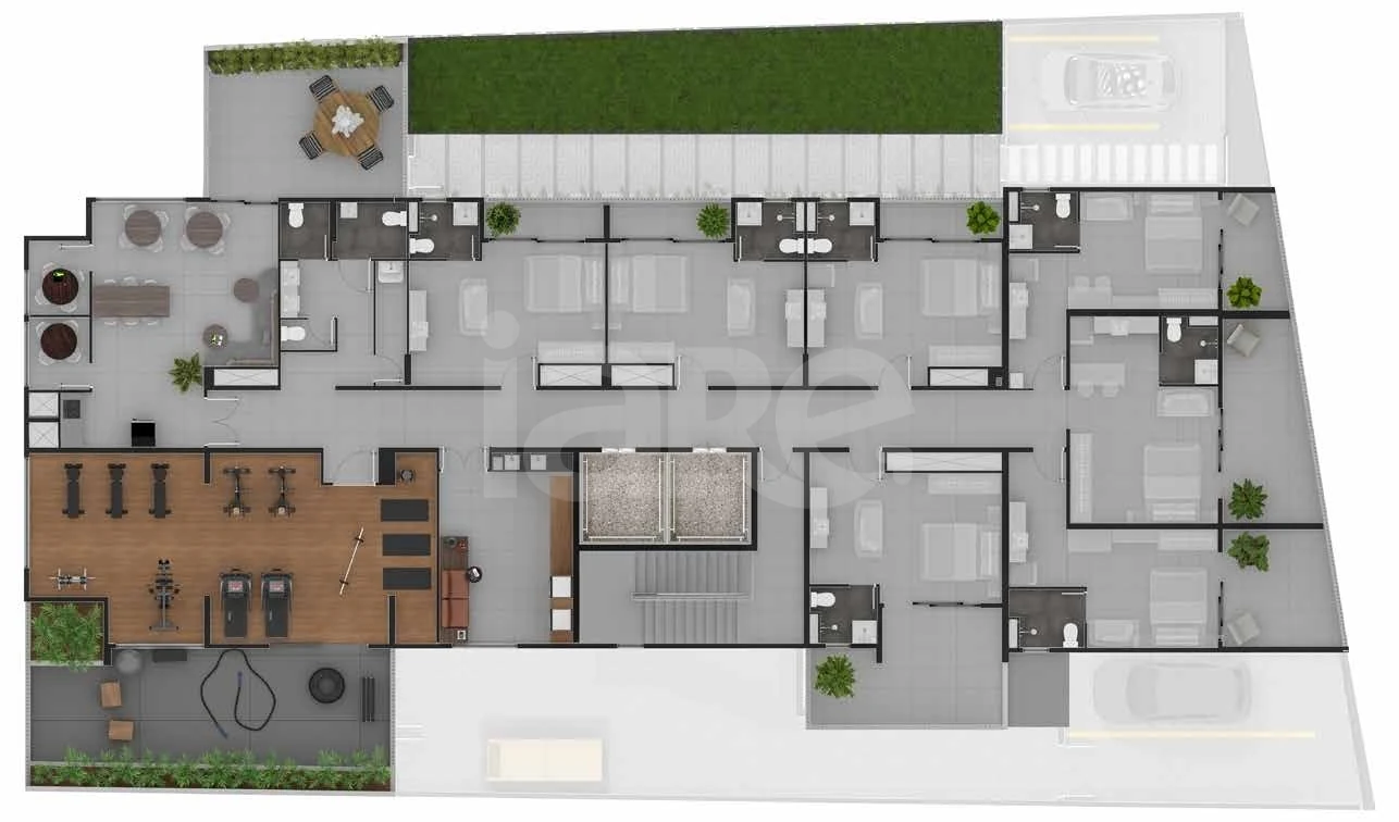 Planta — Pavimento 1 2