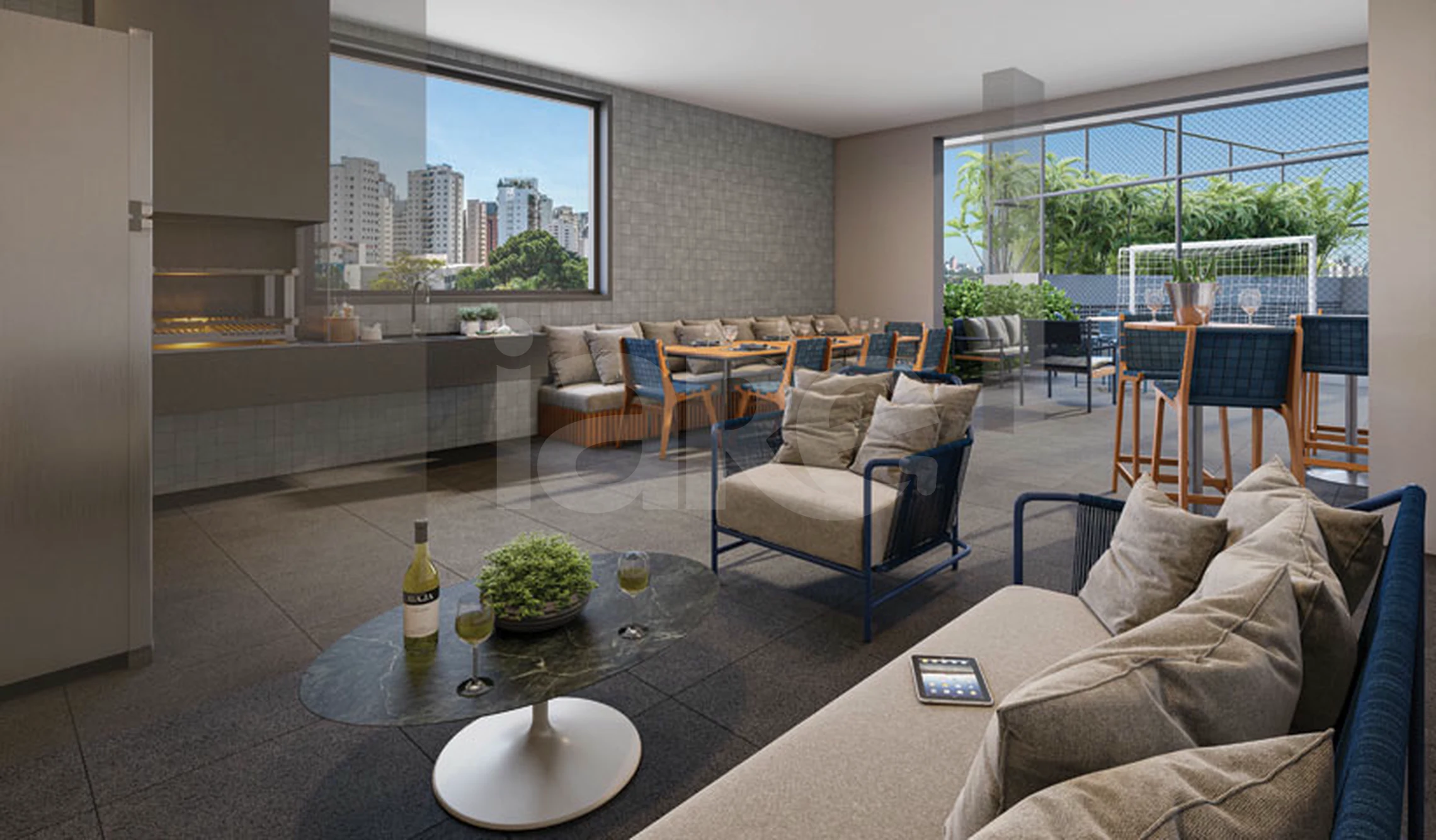 Blue Marine Home Resort - Apartamento com 56,47 m², em Vila Monte Alegre — foto 17