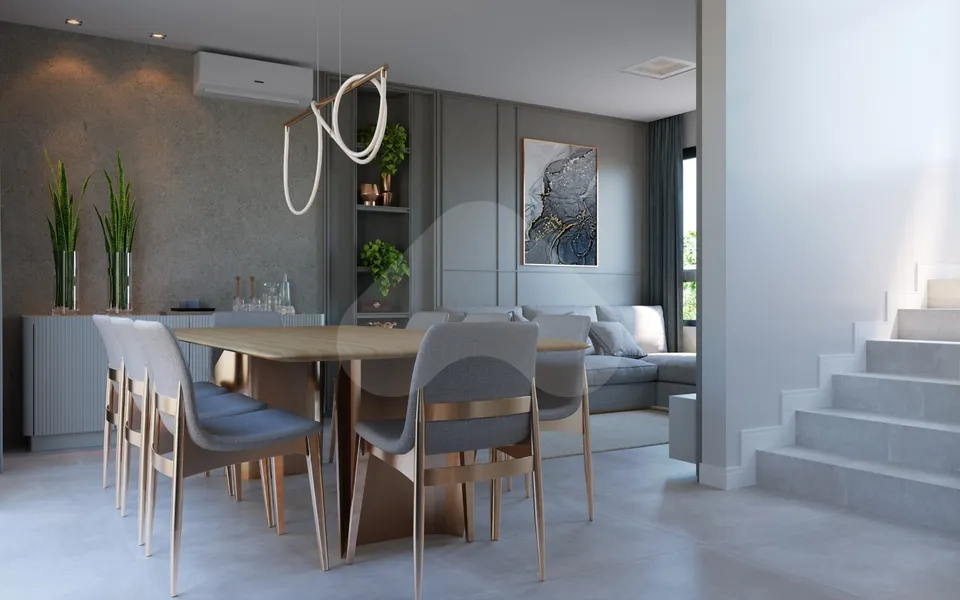 Vila Unika - Casa com 167,13 m², em Santa Felicidade — foto 10