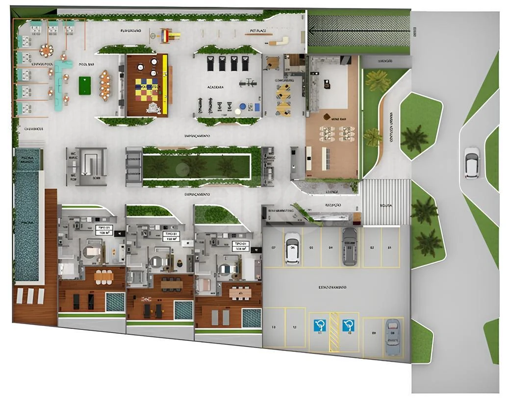 Planta — Pavimento térreo
