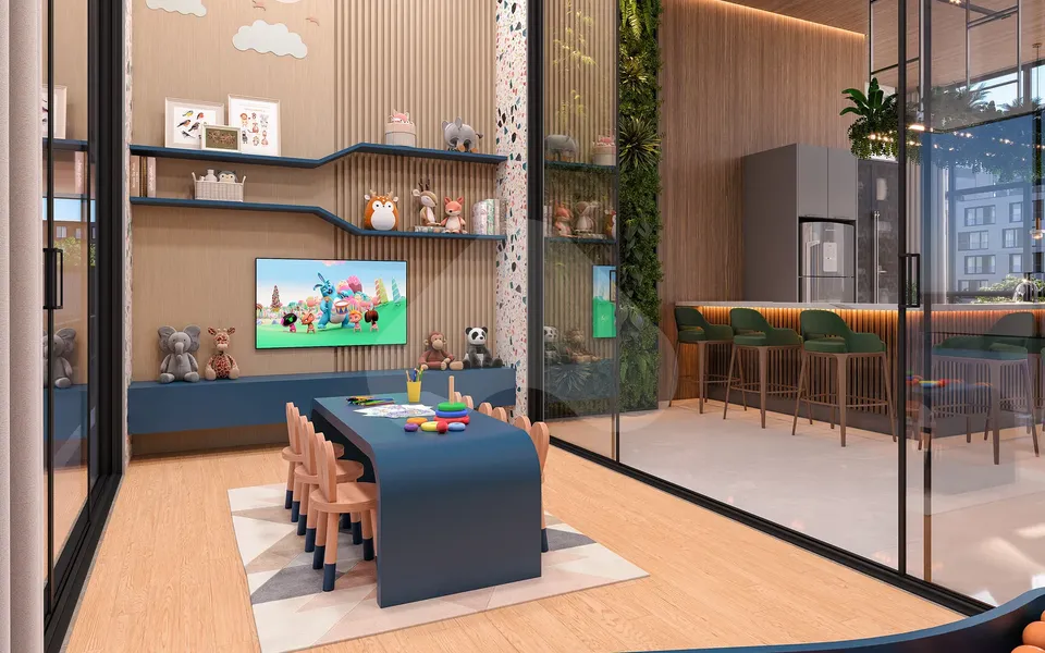 Atrio - Apartamento com 132 m², em Meia Praia — foto 11