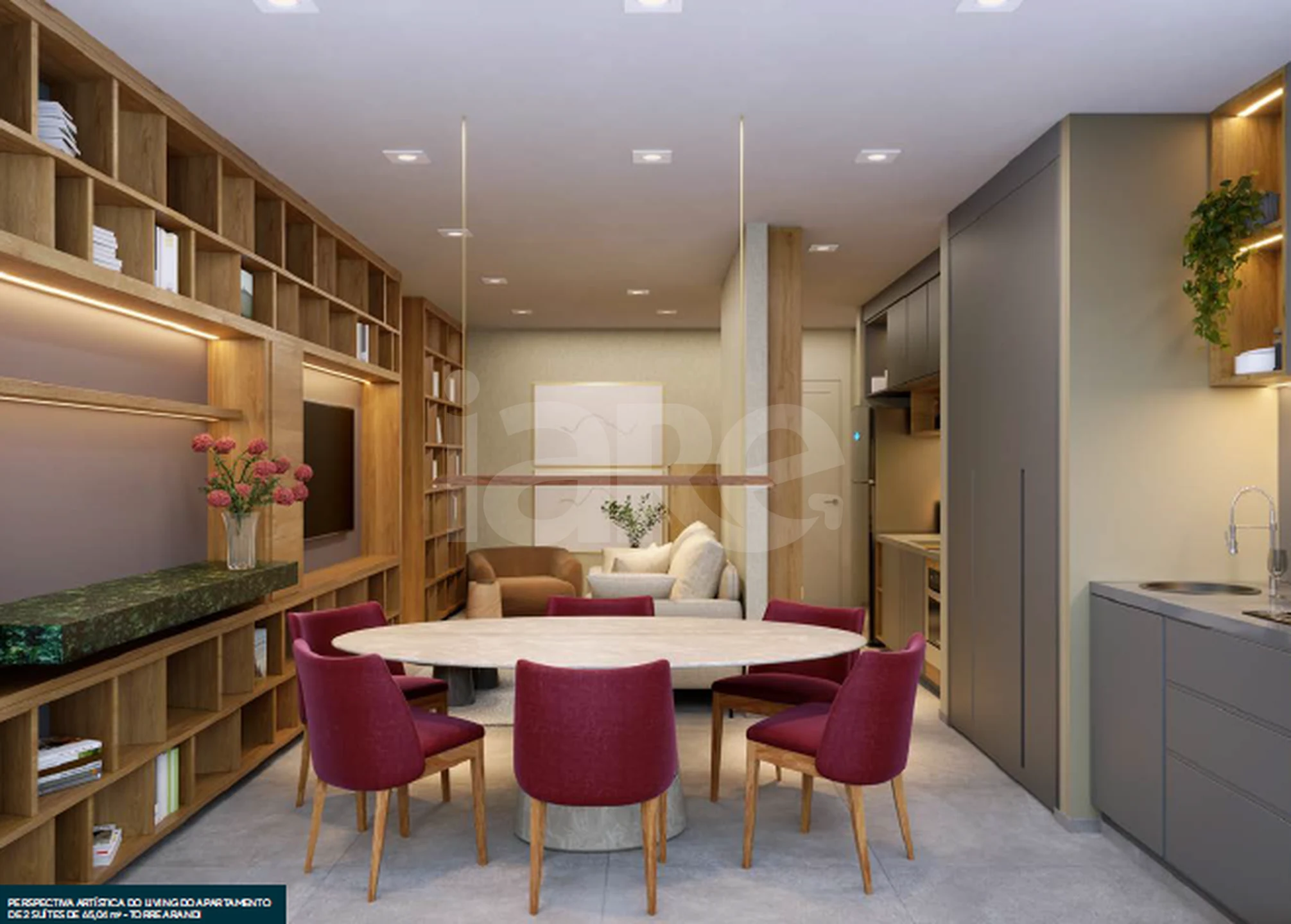Maracá Conceição - Apartamento com 41,37 m², em Vila Guarani — foto 3