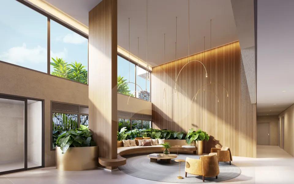 Eucalys Moema Lírio - Apartamento com 86,07 m², em Indianópolis — foto 3