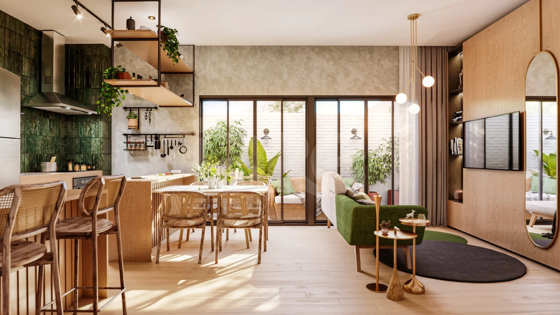 Nest Urban Habitat - Apartamento com 61,61 m², em Bacacheri — foto 2