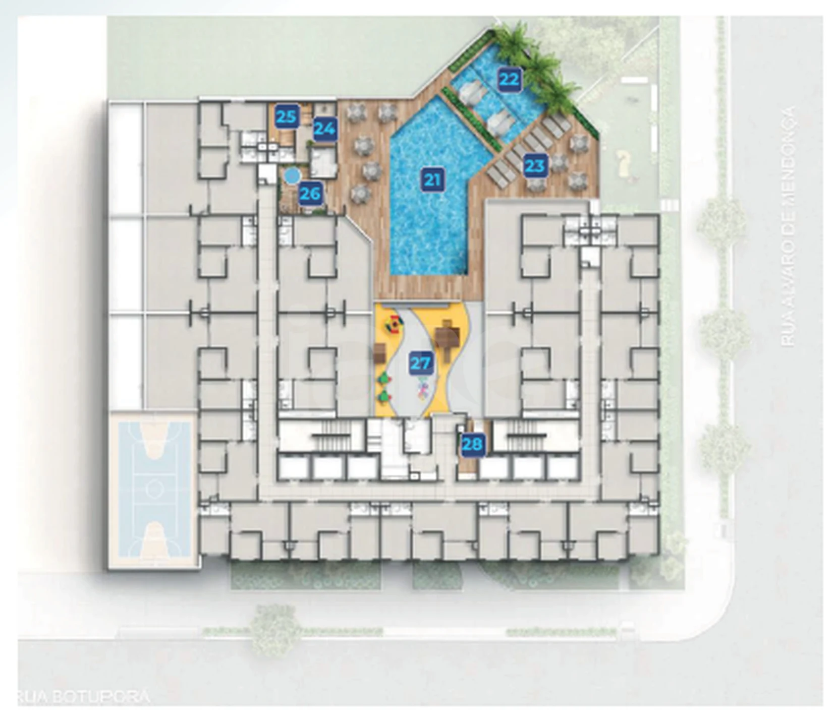 Planta — Pavimento 03
