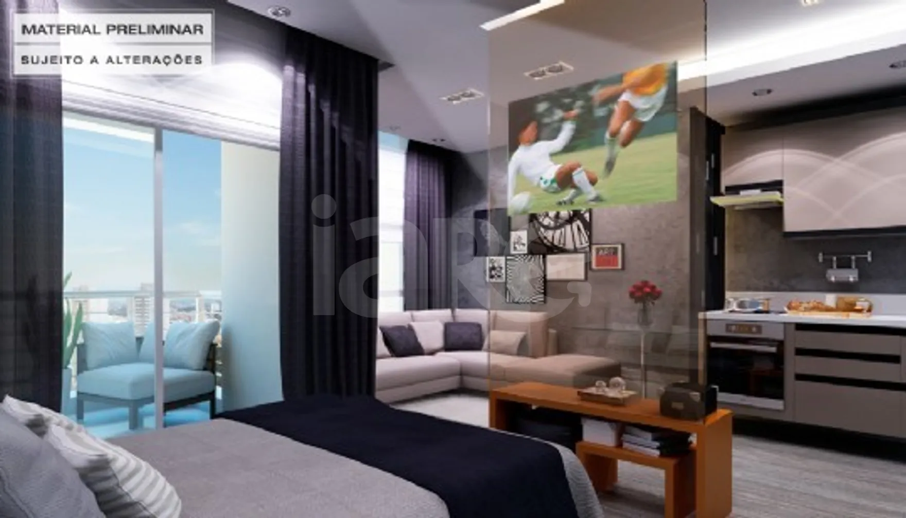 Marco Zero Mix Residence - Cobertura com 73,5 m², em Jardim do Mar — foto 2