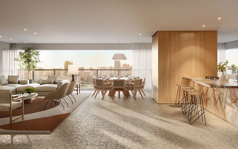 Parque Global - Torre Imperial - Apartamento com 166 m², em Real Parque — foto 2