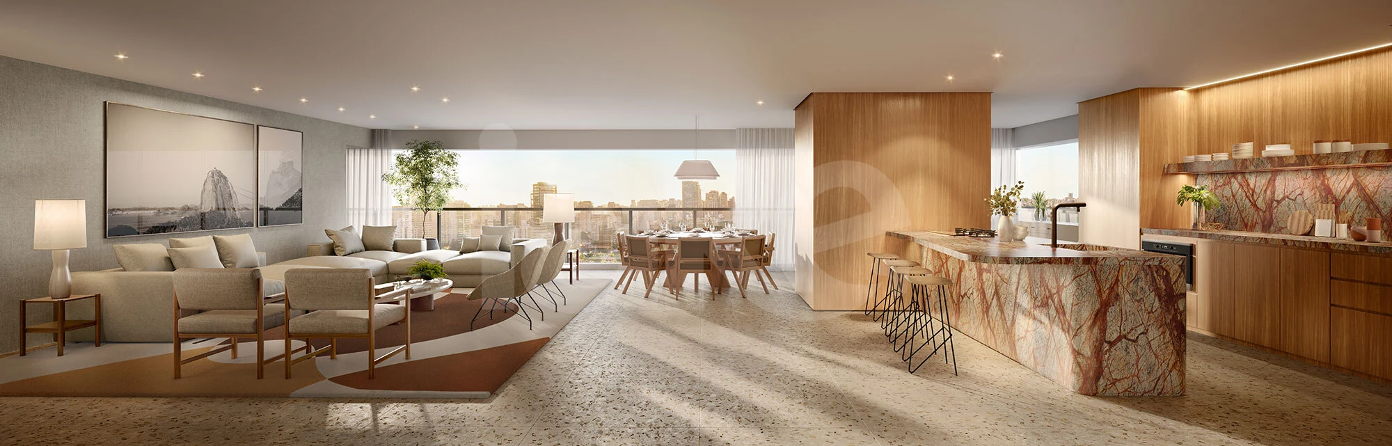 Parque Global - Torre Imperial - Apartamento com 240 m², em Real Parque — foto 2