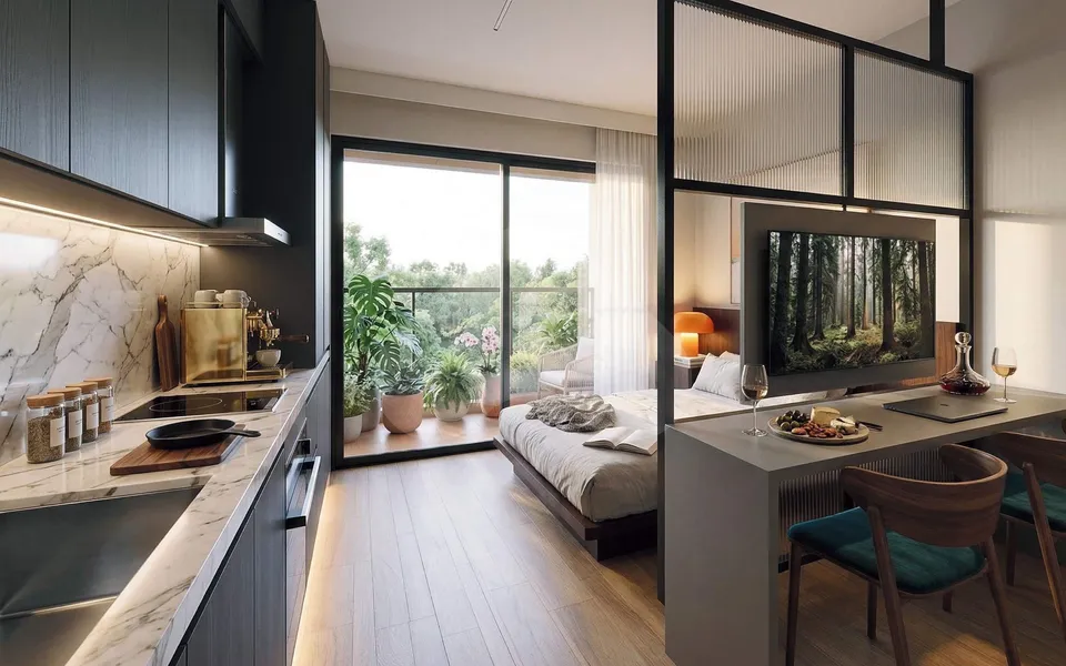 Verus Mackenzie - Studio com 23,91 m², em Vila Buarque — foto 2