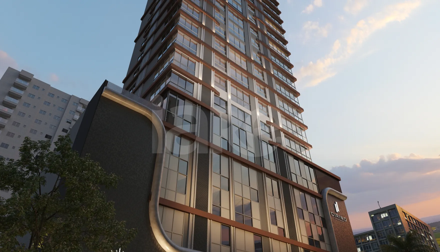 Pôr do Sol - Apartamento com 109,8 m², em Perequê — foto 1