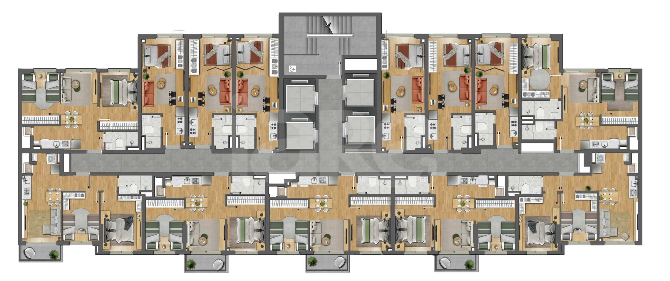 Planta — Pavimento 07
