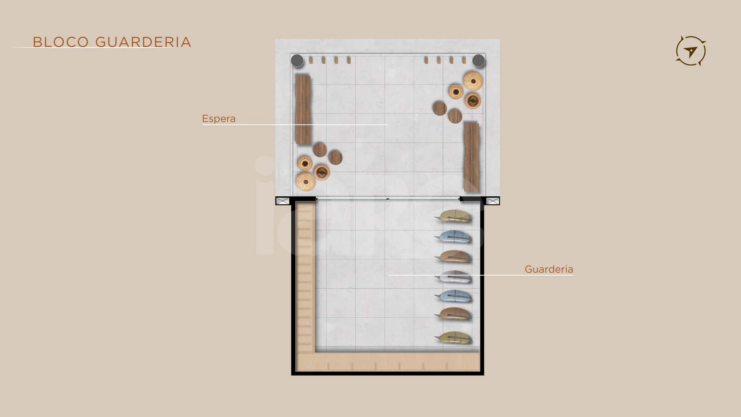 Planta — Bloco Guarderia
