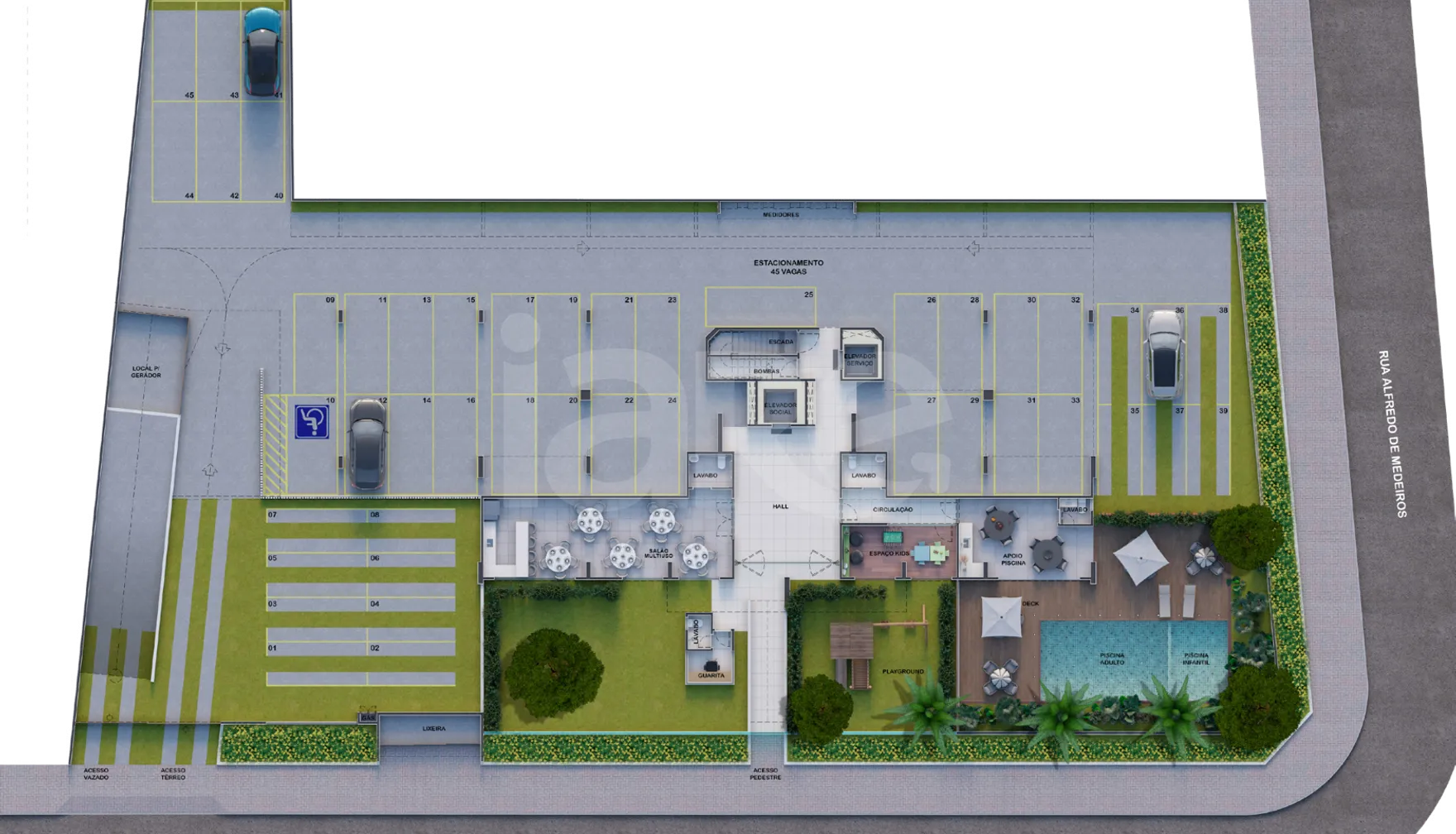 Planta — Pavimento térreo
