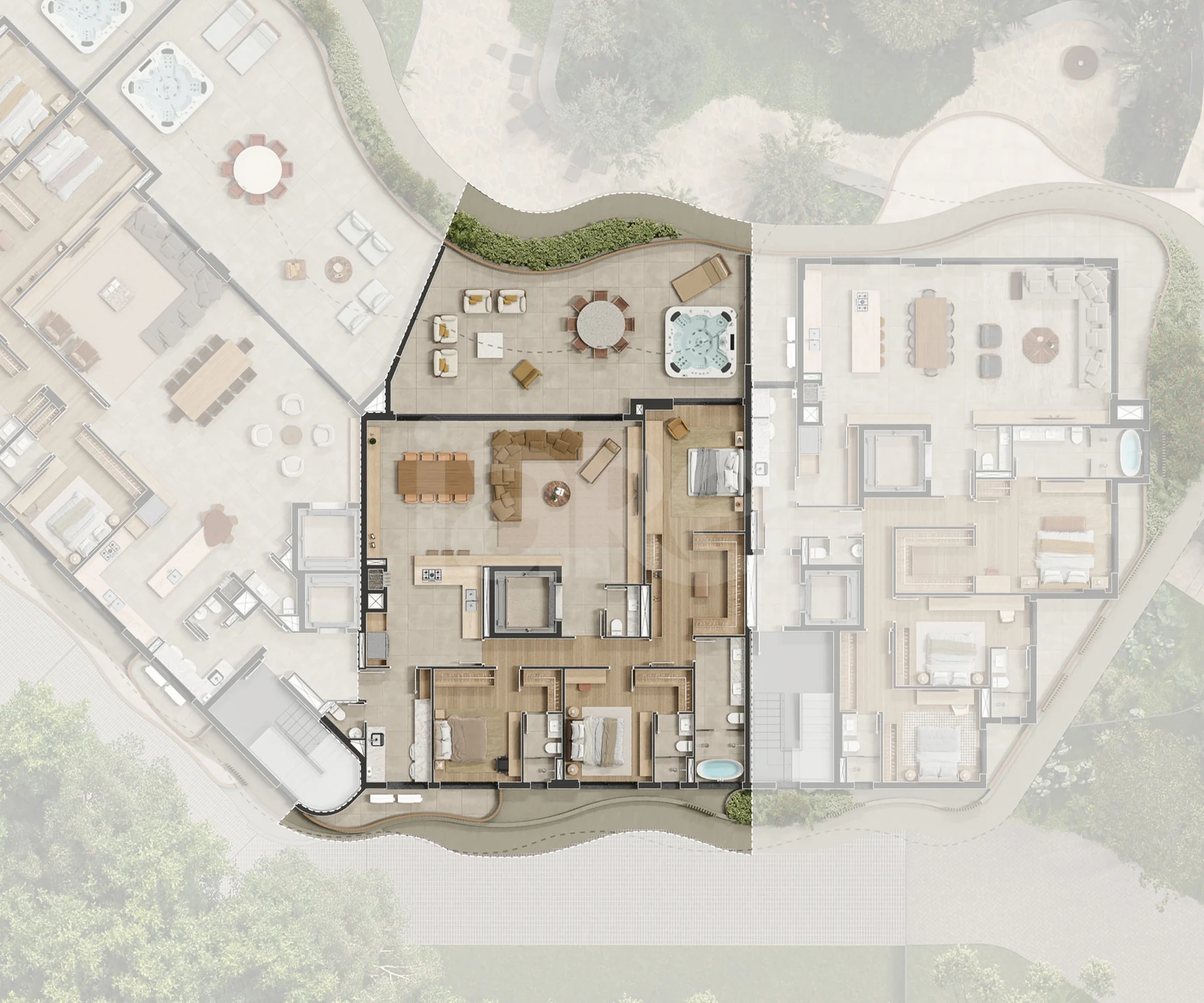 Planta — Garden 255,48 m²