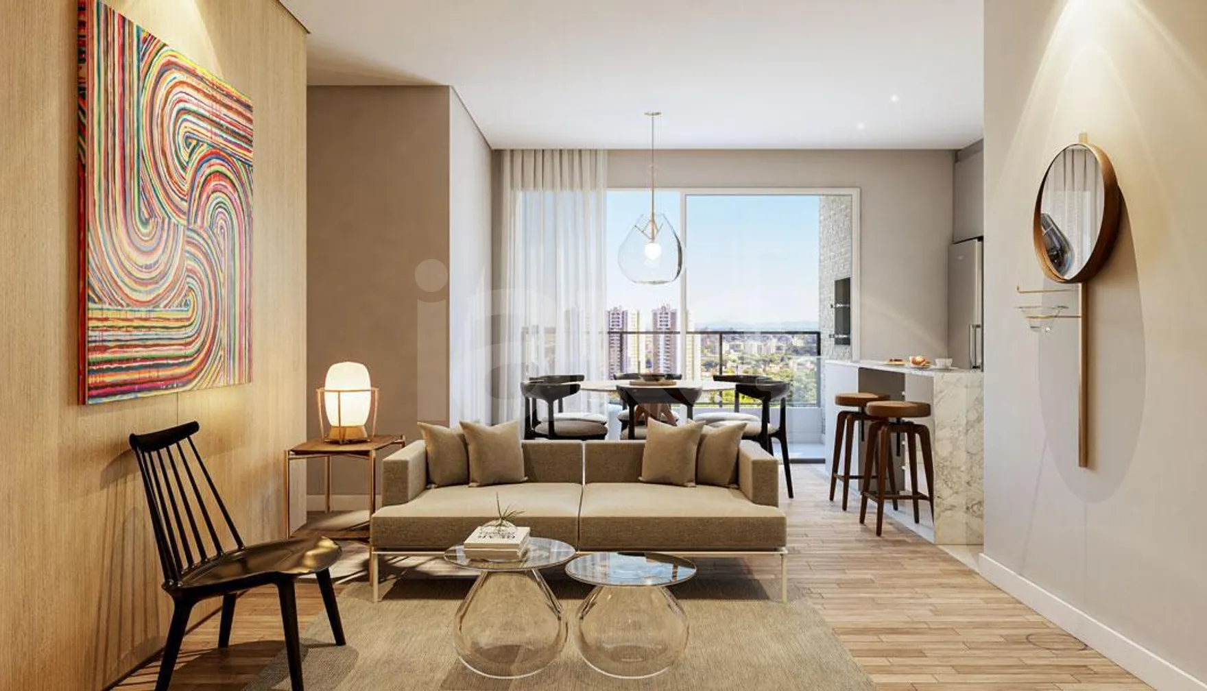 El Arte Moradas Concepto - Apartamento com 93,24 m², em Campo Comprido — foto 5
