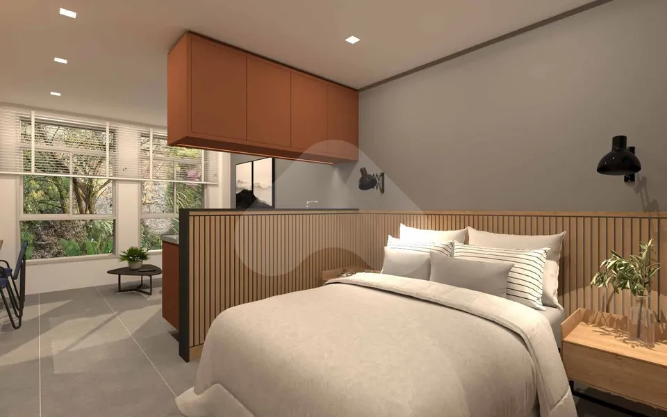 Gloria del'art Coliving - Studio com 36,34 m², em Glória — foto 23