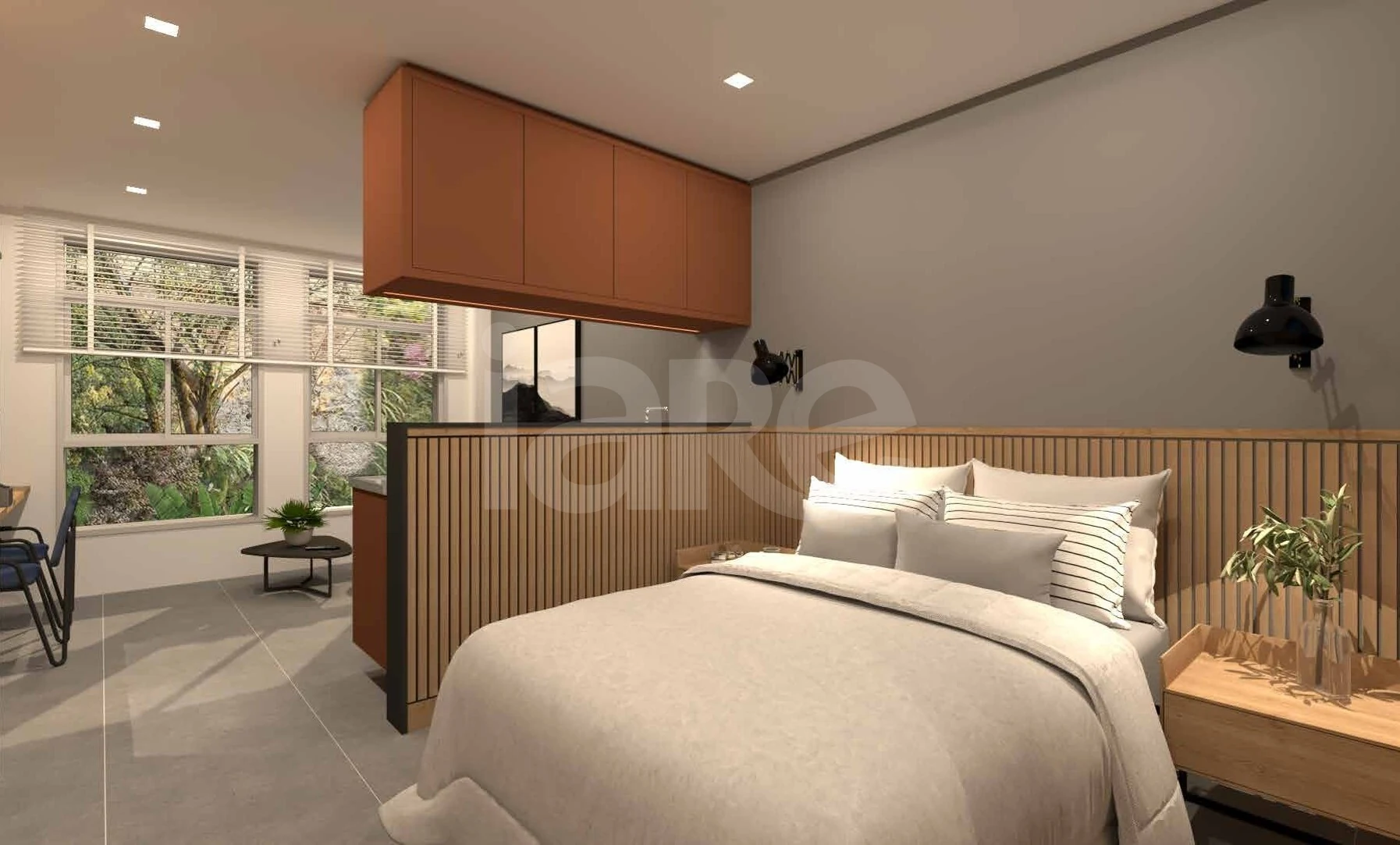 Gloria del'art Coliving - Studio com 52,47 m², em Glória — foto 13