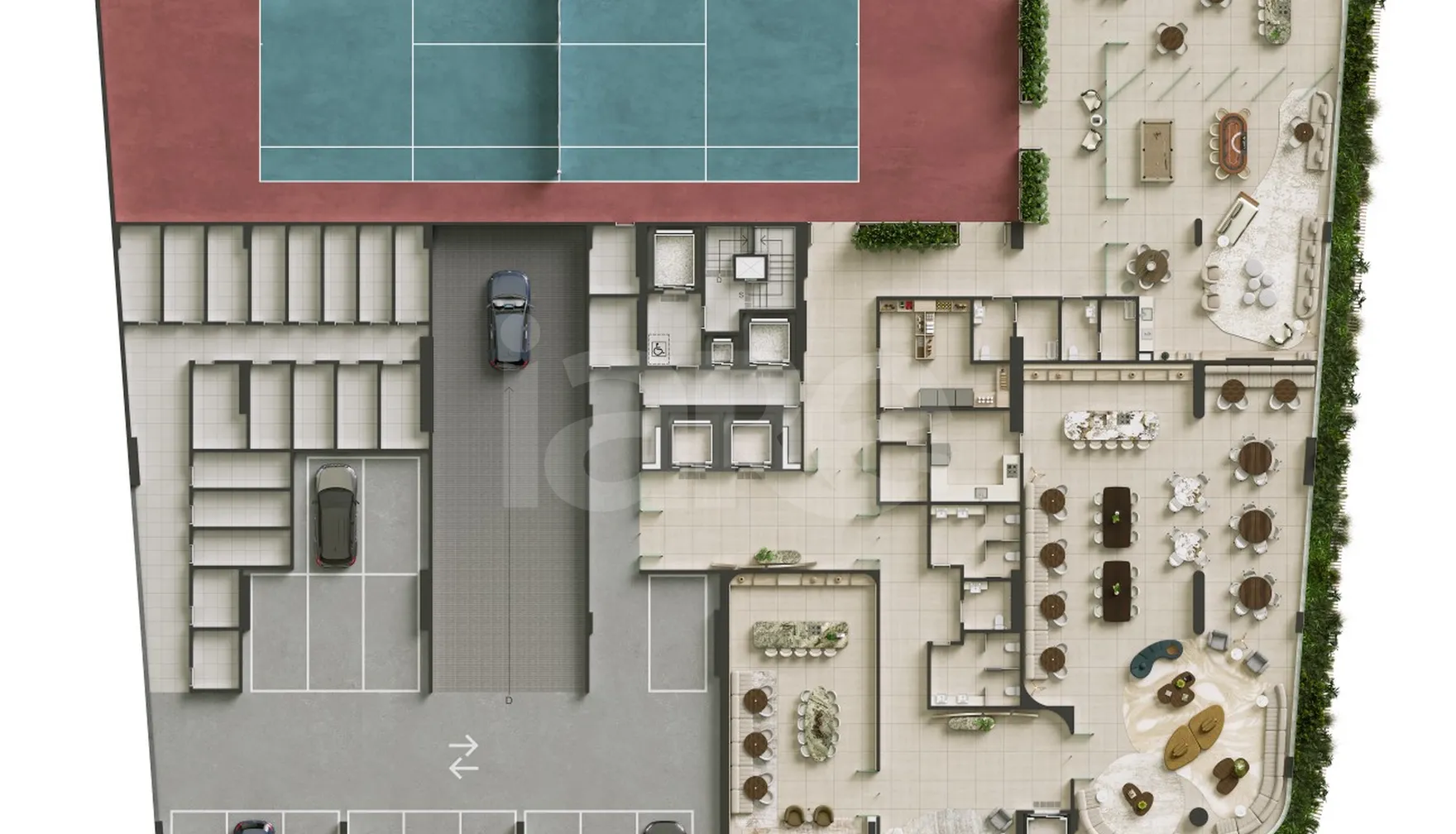 Planta — Pavimento lazer 03