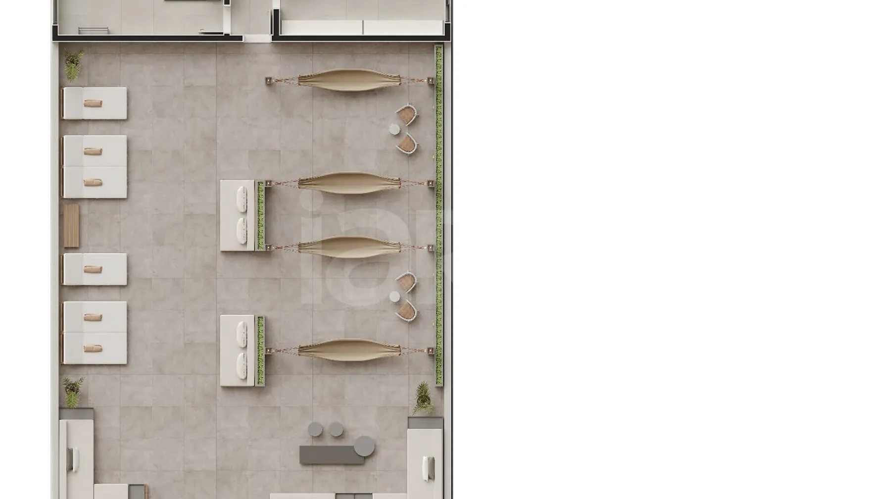 Planta — Pavimento lazer