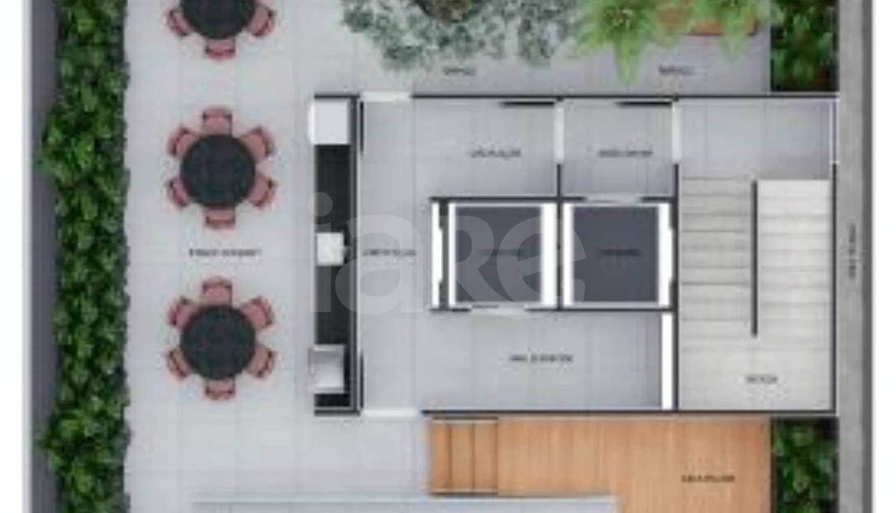 Planta — Pavimento cobertura