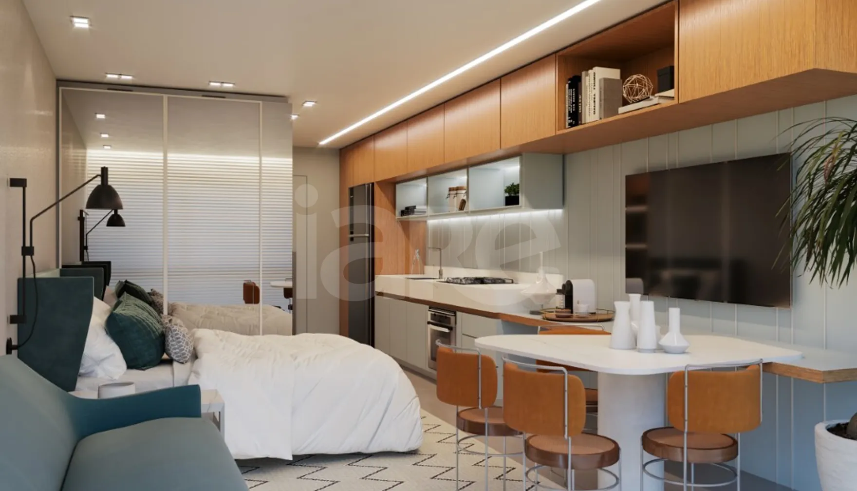 Praia de Gameleira - Studio com 24,8 m², em Boa Viagem — foto 4