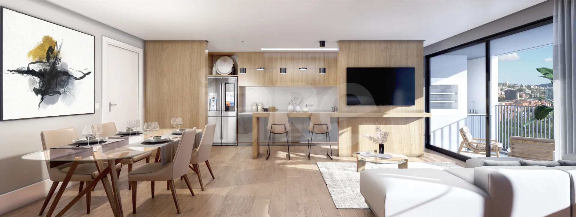 Mirante Country Club - Apartamento com 74,53 m², em Boa Vista — foto 2