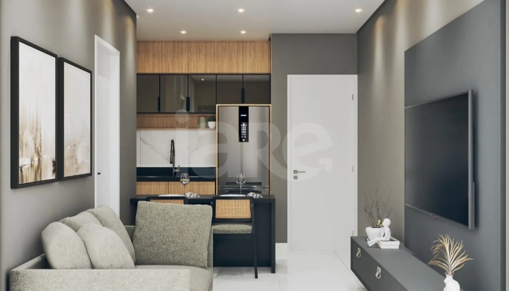 Savany - Apartamento com 57,2 m², em Bessa — foto 2