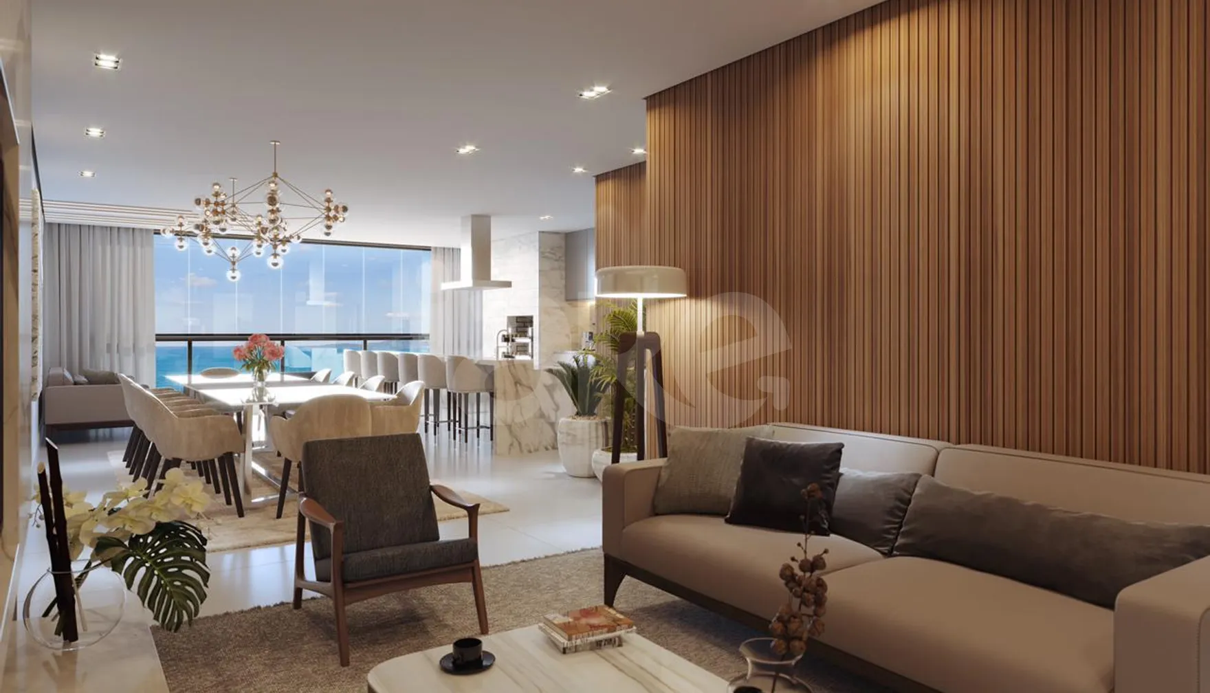 Le Paradis - Apartamento com 153 m², em Centro — foto 2