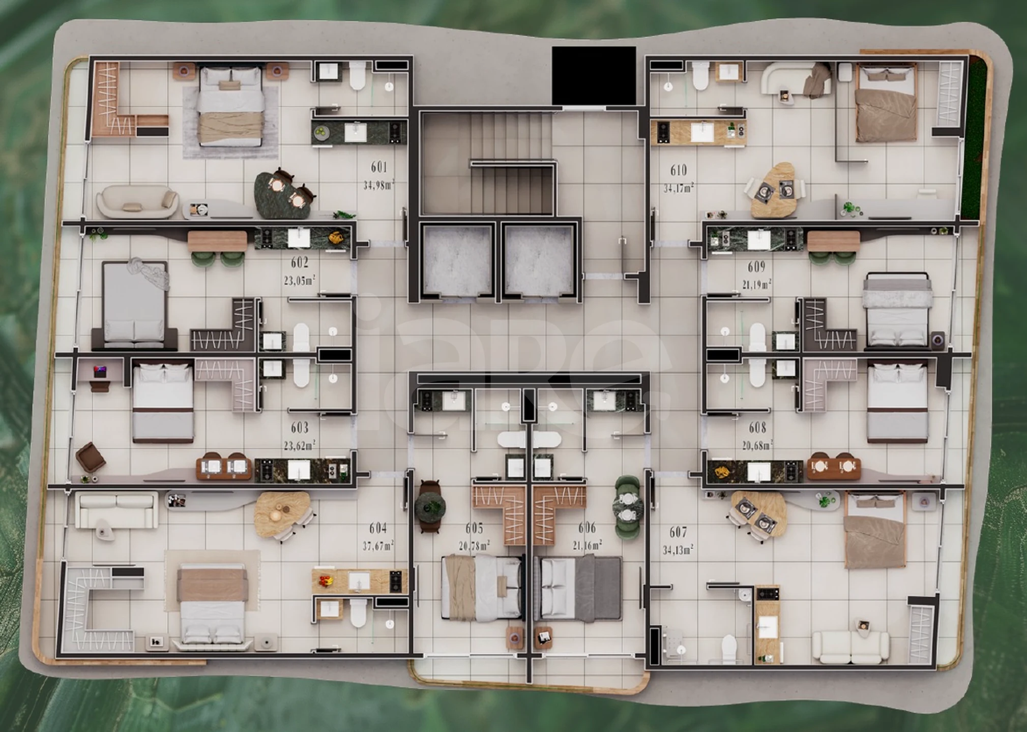 Planta — Pavimento 6