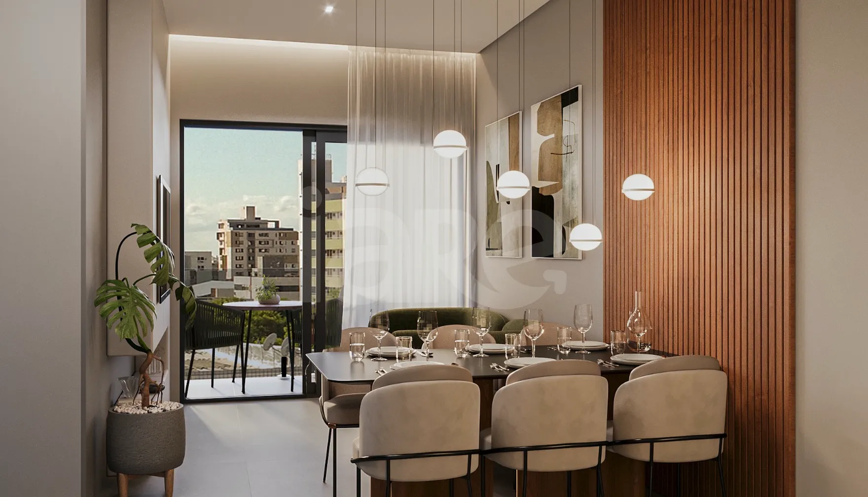 Lume - Apartamento com 32,46 m², em Jardim Oceania — foto 2