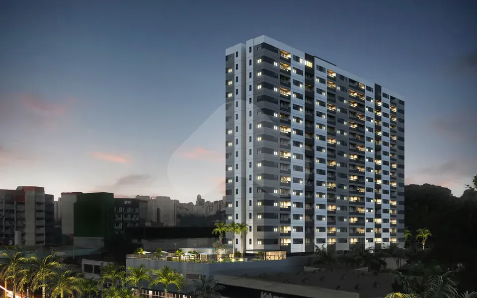 Abiatar Residence Tower - Apartamento com 40,12 m², em Jardim da Glória — foto 2