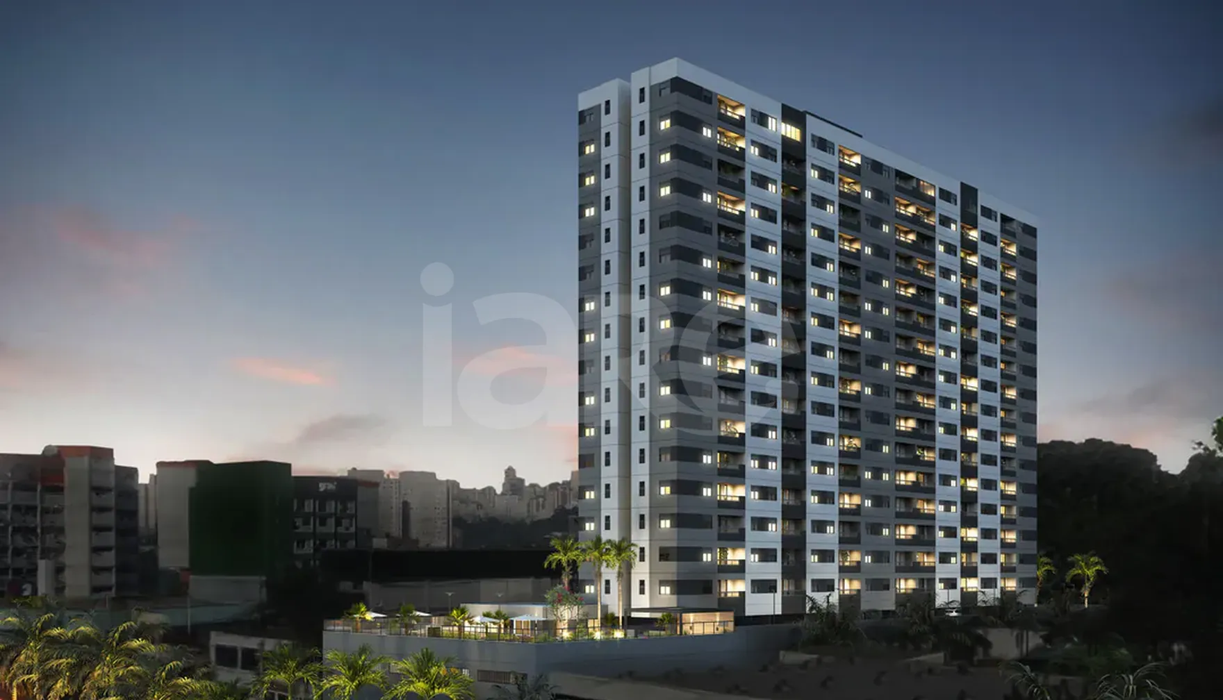 Abiatar Residence Tower - Apartamento com 40,12 m², em Jardim da Glória — foto 2