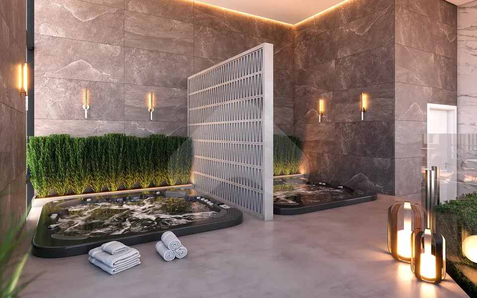Atrio - Apartamento com 132 m², em Meia Praia — foto 14