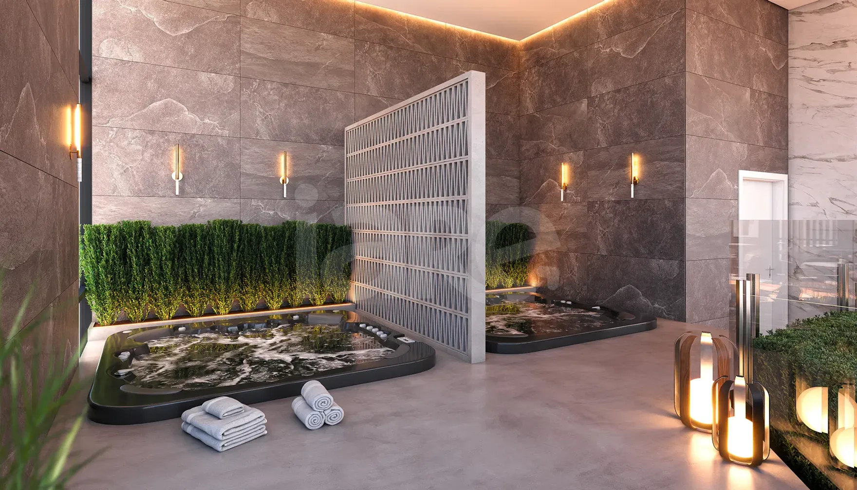 Atrio - Apartamento com 132 m², em Meia Praia — foto 16