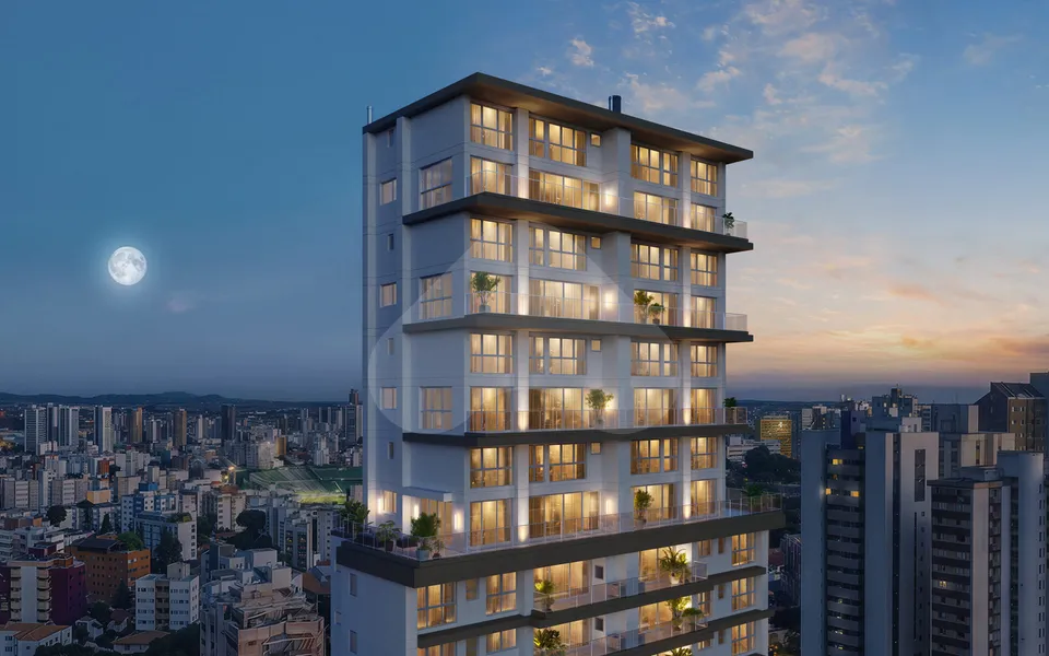 Blanc de Rouge - Apartamento com 156,15 m², em Juvevê — foto 2