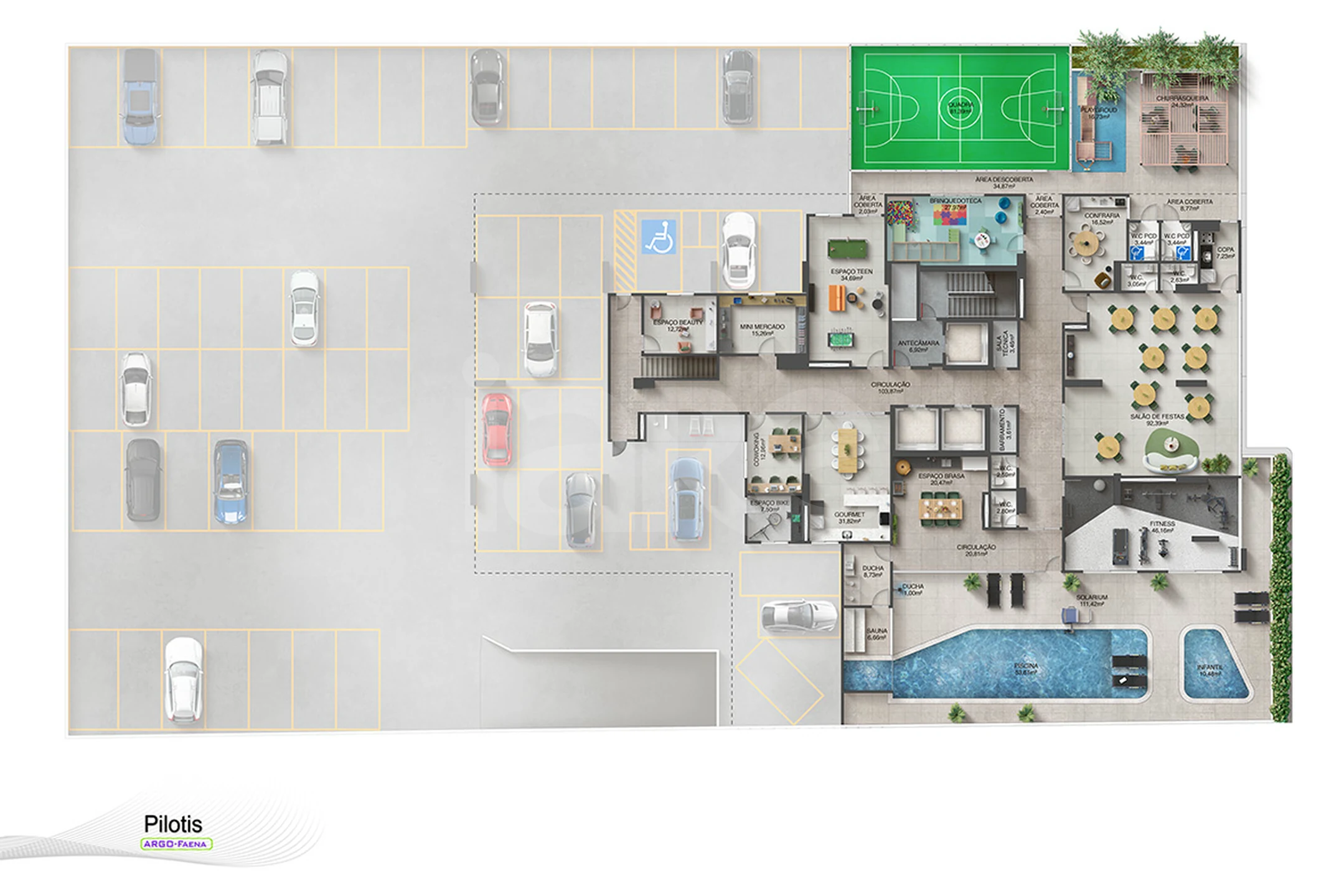 Planta — Implantação