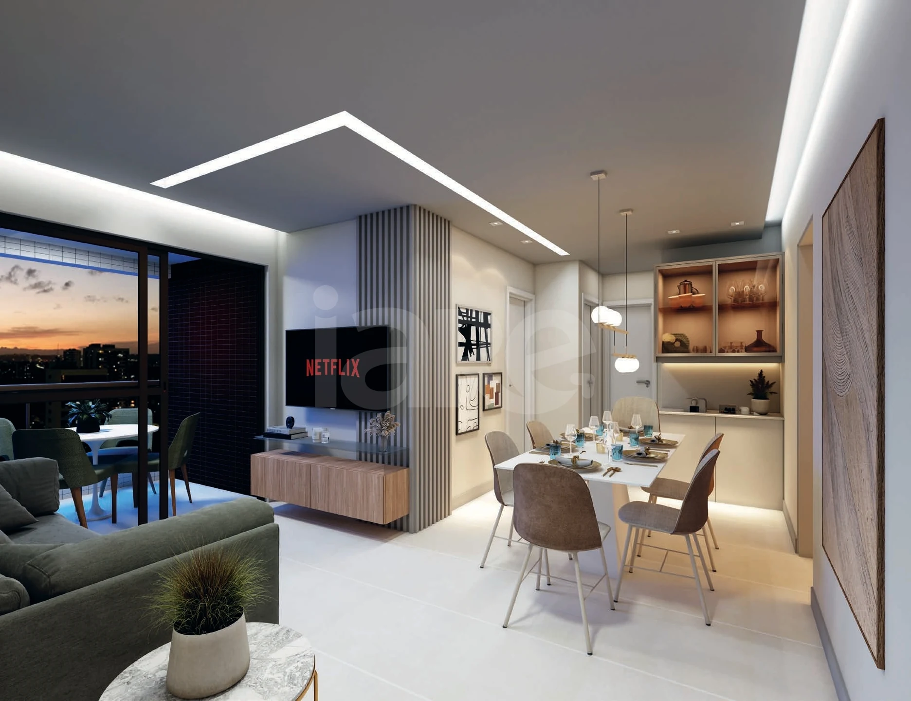 Paço dos Pinheiros - Apartamento com 84,12 m², em Encruzilhada — foto 2