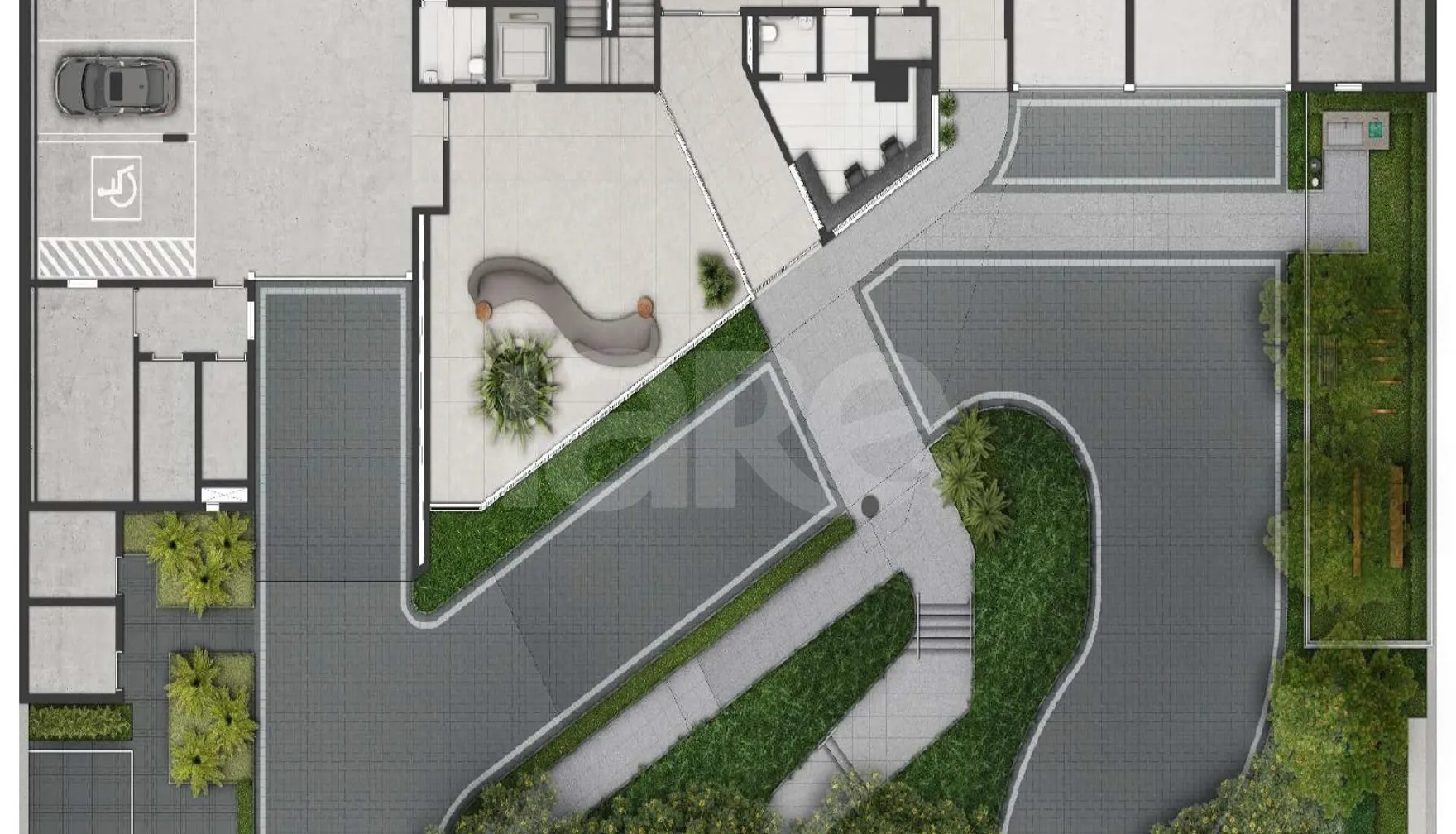 Planta — Pavimento subsolo