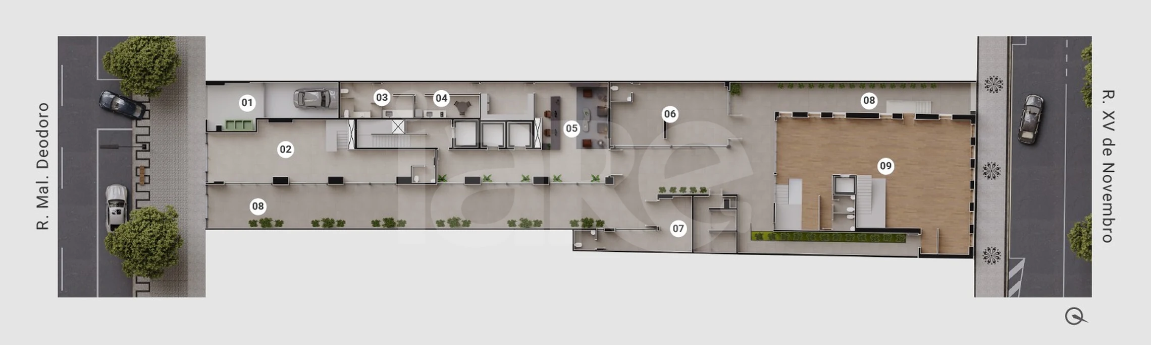 Planta — Pavimento térreo