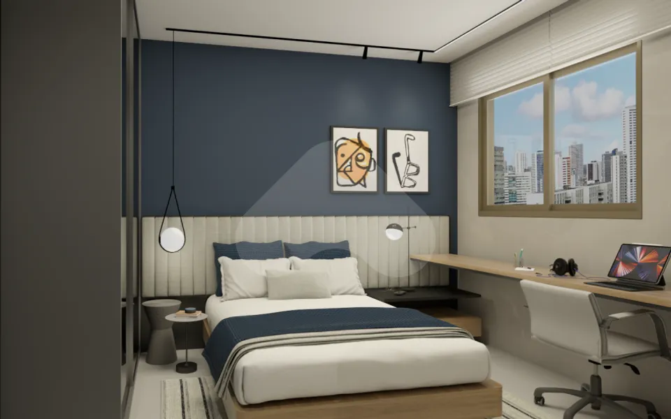 Piazza - Apartamento com 105,46 m², em Parnamirim — foto 11