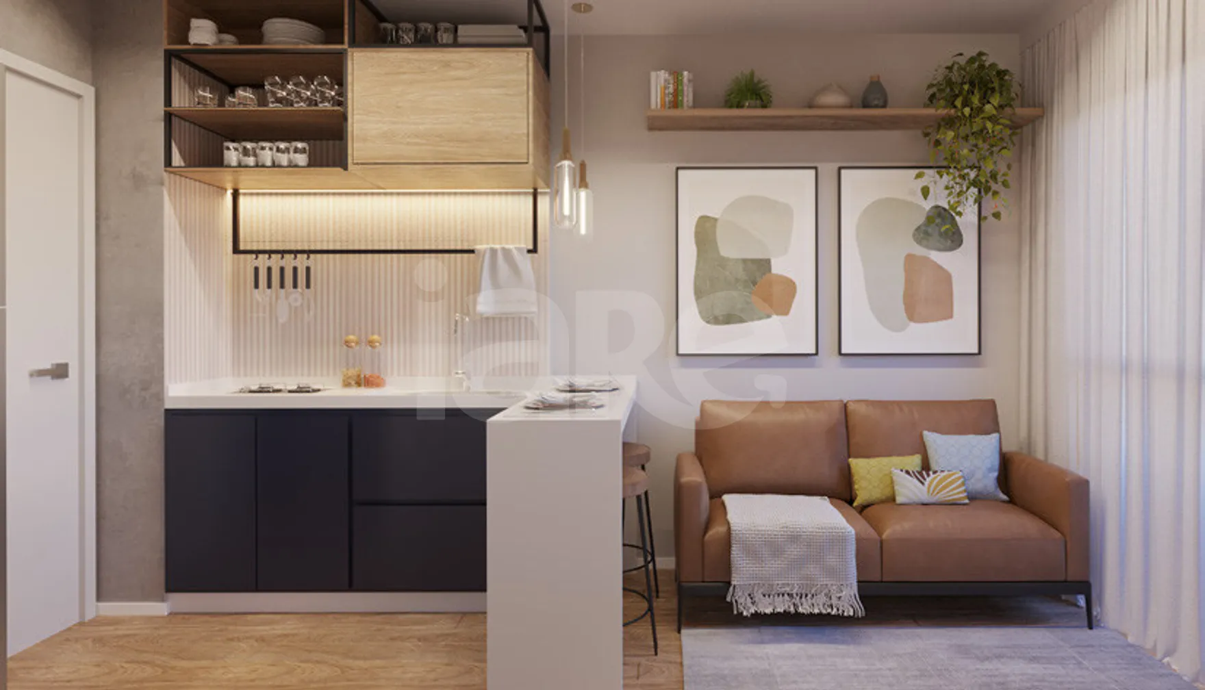 Bless RSF Ipiranga - Apartamento com 25,47 m², em Vila Dom Pedro I — foto 2
